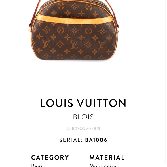 Louis Vuitton Blois Crossbody Bag-like new - Picture 10 of 10